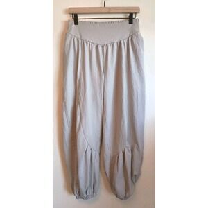 Free People Beach Harem Jogger Pants XS Stretch Cotton Barrel Boho